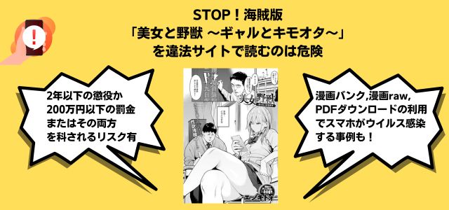 美女と野獣 〜ギャルとキモオタ〜漫画バンク漫画raw
